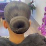 Bubble  ponytail