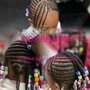 Large, medium, smedium, small and xsmall Knotless Braids