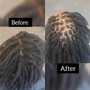 Loc retwist/2strand (short)