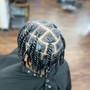 2 Strand Twists (top of head only)