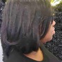 Relaxer Retouch + Cut +Style