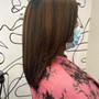 Shampoo &amp; Permanent Color (Highlights or All Over)