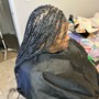 Medium box braids