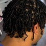 BIG CHOP Haircut on long hair