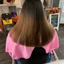 BIG CHOP Haircut on long hair