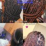 Knotless braids