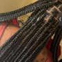 Knotless braids