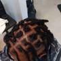 Individual Braids with natural hair