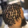 Loc Retwist (above shoulder)