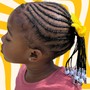 Kiddie Braid styles + Beads/Curls (Accessories)