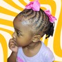 Kiddie Braid styles + Beads/Curls (Accessories)