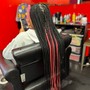 Knotless med Braids