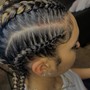 4 Cornrows