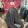 Large butterfly locs (shoulder length)