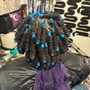 Goddess large  knotless Braids