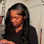 Closure quick weave