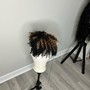 Medium knotless braids