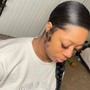 Slick ponytail (B.Y.O.H)