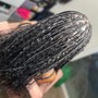 Large Knotless Braids