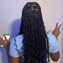 Natural Hair Flat Iron Service/Silk Press