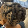 Kid’s lemonade Braids