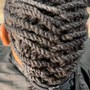 Male Two Strand Twist