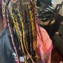 6 Feed ins braids(adults).