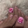 Acrylic toes