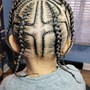 Natural  Individual Braids (Small)