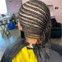 Men medium single Braids