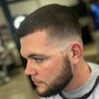 Adult Haircut WITH Beard/Eyebrows Service