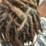 Loc Detox w/ Retwist and Two-Strand Twists