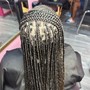 Medium Boho Box Braids