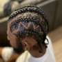 “FREESTYLE” stitch braids