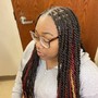 3-4 Feed in braids