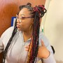 3-4 Feed in braids