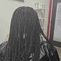 Jumbo box braids/Jumbo cornrows TAKEDOWN only