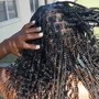 Small Knotless Braids