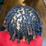 Invisible Locs (natural hair)