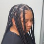 Straight Back Braids (men)