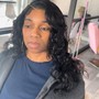 Closure wig install