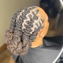 Cut relaxed hair for starter locs