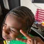 Kid's Braids Box Braids. {Medium}