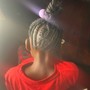 Kid's Braids Box Braids. {Medium}