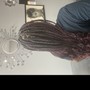 Crochet Braids with design