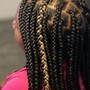 Jumbo box braids