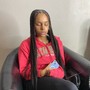 Medium Knotless Braids