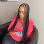 Medium Knotless Braids