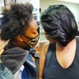 Mini Relaxer + Deep Conditioning