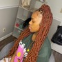 Soft locs + barrel look